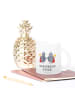 Mr. & Mrs. Panda Teetasse Sternzeichen Zwilling mit Spruch in Transparent