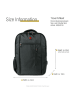 Travel n meet Businessrucksack, Freizeitrucksack Polyester ca. 34cm breit ca. 49cm hoch