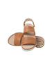 Ganter Plateau Sandalen für Damen in mittel-braun