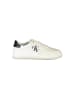 Calvin Klein Weiße Polyurethan-Sneaker