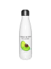 Mr. & Mrs. Panda Wasserflasche Avocado Schwangerschaft mit Spruch in Weiß