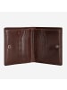 Jekyll & Hide Norwegian Geldbörse RFID Schutz Leder 9 cm in mocha