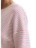 Marc O'Polo Streifen-T-Shirt relaxed in Dark Pink
