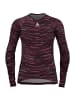 Odlo Langarmshirt Zeroweight Ceramiwarm in Bordeaux