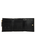 BRIC`s Volterra Geldbörse RFID Schutz Leder 11 cm black