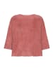 Betty Barclay Basic-Pullover mit U-Boot-Ausschnitt in Dusty Red