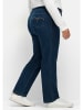 sheego Gerade Jeans in blue Denim