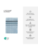 UNCOVER BY SCHIESSER Handtuchset Ohio im 4er Set in Hellblau