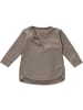 MaBu Kids Langarmshirt Nice, Wild & Cute in braun