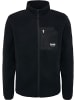 Hummel Fleecejacke/Fleecepullover in Schwarz