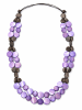 collezione alessandro Lange Kette " Mona " in violett