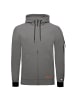 Champion Trainingsjacke Hooded Full Zip in grau