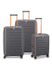 Roncato B-Flying Move 4 Rollen Kofferset 3-teilig mit Dehnfalte graphite