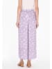 Usha Women Pants in purple white