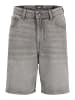 JACK & JONES Junior 5-Pocket-Shorts Jjitony Stonewashed in grey denim