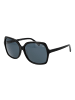 Botaniq Damen Sonnenbrillen Schmetterling Schwarz