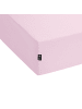 Beliani Bettlaken JANBU in Rosa - (W) 200 x (H) 30 x (L) 200 cm