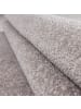 KADIMA DESIGN Teppich Kurzflor Waschbar Einfarbig MAIN Strapazierfähig OEKO-TEX in Beige