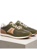 LLOYD Lowtop Sneaker EARL in verde/cappuccino