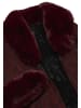 Usha Women Poncho in Weinrot