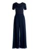 Vera Mont Jumpsuit mit Wasserfallausschnitt in Night Sky