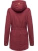 ragwear Winterjacke Monadena Parka YOUMODO in Wine Red