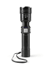 EASYmaxx Taschenlampe wiederaufladbar 3,7V schwarz inkl. USB-Kabel Schwarz