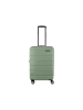 Franky 65erSpinner Dehnfalte ABS13 Hartschalenkoffer mit TSA-Schloss in green II