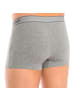 Kisses and Love 2er-Set: Boxershorts in Gray