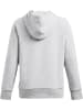 Under Armour Hoodie "Rival Fleece Wordmark Hoodie" in Grau