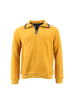 Ragman Sweatshirt Troyer-Kragen in Gelb