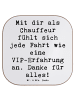 Mr. & Mrs. Panda Tischuntersetzer Spruch VIP Chauffeur mit Spruch in Weiß