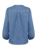 Kaffe Langarm-Bluse KAellen Regular fit in Coronet Blue C.