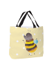Mr. & Mrs. Panda Beuteltasche Hummel flauschig ohne Spruch in Gelb Pastell