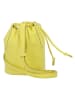 DuDu Filicudi Beuteltasche Leder 14 cm in citrus yellow