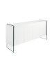 Angel Cerdá Anrichte 3058 in Glas / Weiß – (B)170 x (H)77 x (T)43 cm