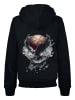 F4NT4STIC Hoodie Basketball Adler in schwarz