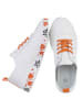 Ital-Design Freizeitschuh in Weiß und Orange