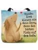 Mr. & Mrs. Panda Shopper Hund Liebe Design mit Spruch in Weiß