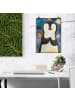 Mr. & Mrs. Panda Plakat Pinguin Universum ohne Spruch in Schwarz
