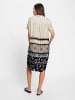 Heine Druck-Kleid in ecru-beige-bedruckt