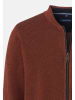 Casa moda Strickjacke Basic in Orange Melange