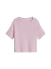 Marc O'Polo Kurzarm-Pullover oversize in Dried Rose