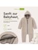 Liebes von Priebes Wanda Wollwalk Overall mit Jersey in Natur