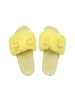 Flip Flop Hausschuh "pool fur*mouse metallic" in citric