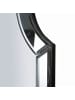 Mauro Ferretti Wandspiegel mit grauem Glasrahmen, 85 x 1 x 100 cm