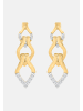 Diamant Exquis Ohrringe aus 375 Gelbgold mit Diamant