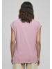 Urban Classics Urban Classics Damen Ladies Extended Shoulder Tee in coolpink