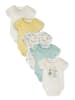 Minoti 5-er Pack Bodys NOSBABYPACK2 in weiß