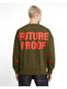 G-Star Raw WVB Unisex Oversized Sweatshirt army green